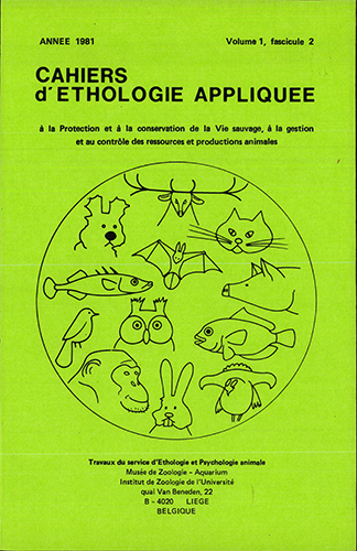 Couverture - Volume 1, fascicule 2