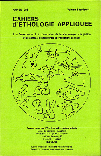 Couverture - Volume 3, fascicule 1