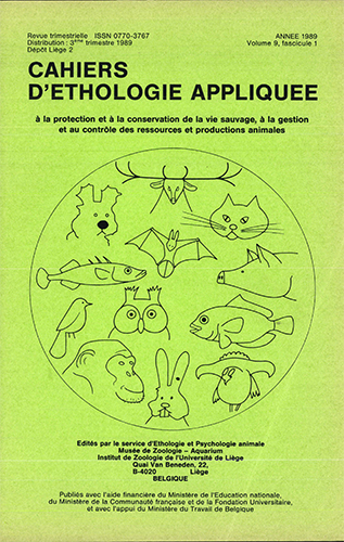 Couverture - Volume 9, fascicule 1