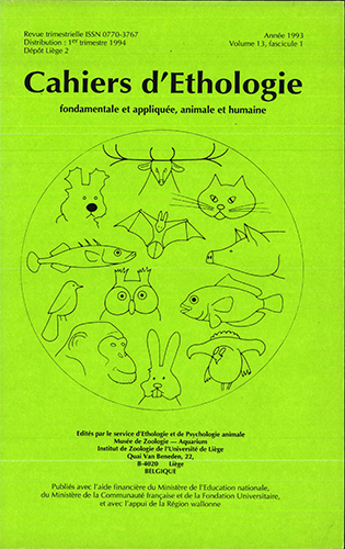 Couverture - Volume 13, fascicule 1