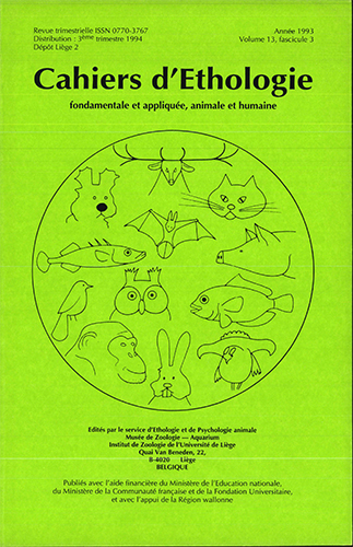 Couverture - Volume 13, fascicule 3