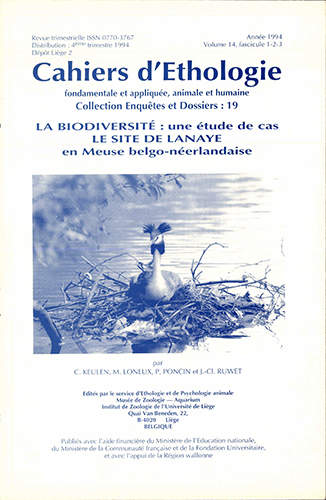 Couverture - Volume 14, fascicule 1-2-3