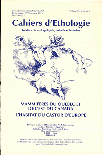 Couverture - Volume 14, fascicule 4