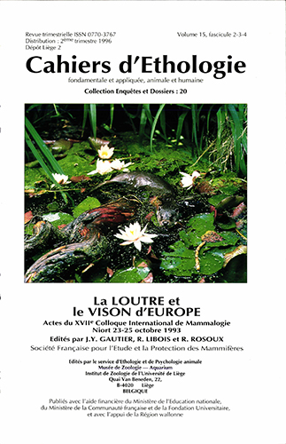 Couverture - Volume 15, fascicule 2-3-4