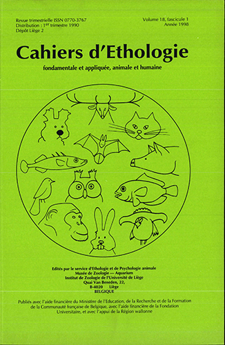 Couverture - Volume 18, fascicule 1