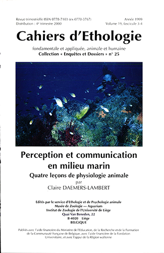 Couverture - Volume 19, fascicule 3-4