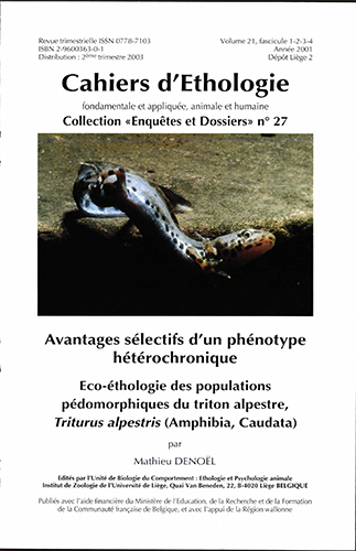 Couverture - Volume 21, fascicule 1-2-3-4